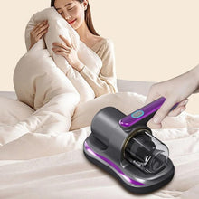 0227 powerful suction portable handheld vacuum cleaner low noise vacuum cleaner for bed cordless vacuum cleaner for car seat crevices pillows mattresses sofas wireless anti dust and mite cleaner