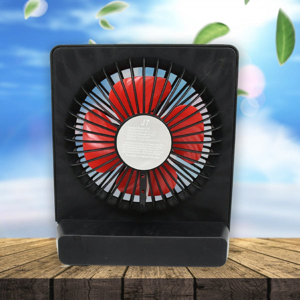 portable 1 step speed desk fan for office school home use