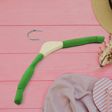13128 green sponge cloth hanger 1pc