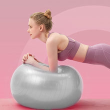 heavy duty gym ball non slip stability ball with foot pump for total body fitness