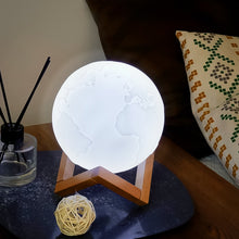3d moon night lamp with stand