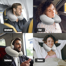 8528 soft neck pillow for car home airplane travel pure memory foam travel neck pillow for sleeping travel essentials for neck rest multipurpose comfortable head rest neck holder pillow 1 pc