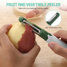 10052 multifunctional peeler two in one fruit knife fruit and vegetable cutting knife sawtooth peeler apple carrot potato fruit slice antiskid