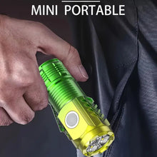usb chargeable mini 3 led flashlight torch light 1 pc