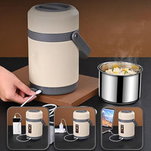 12024 ss electric heated lunch box 2ltr