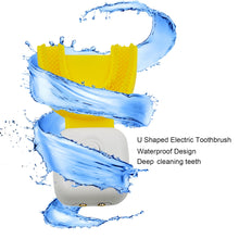 u shaped electric toothbrush