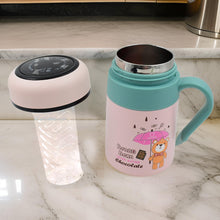 smart water bottle led display 600ml