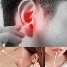 12668 double head cotton ear nose cleaning health care tools disposable sticks soft beauty makeup pet care equipment 30 pcs set
