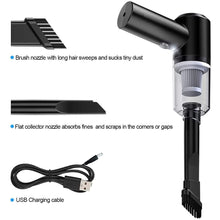 7370 vacuum cleaner dust collection 2 in 1 car vacuum cleaner 120w high power handheld wireless vacuum cleaner home car dual use portable usb rechargeable