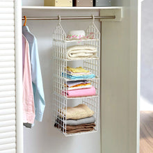 5 layer multipurpose folding clothes storage hanger