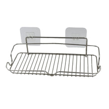 stainless steel shelf storage suction basket rack