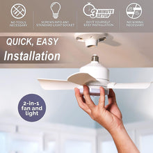 17845 socket fan light n remote