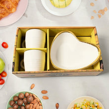 8228 snacks hut cup n platter 3pc