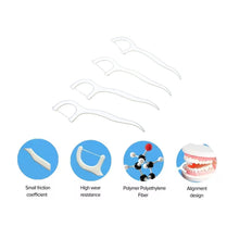 2 in 1 tooth picks flosses 50pc set