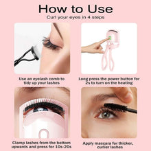 13055 ele heated eyelash curlers