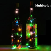 wine bottle cork string light led
