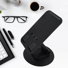 12921 mobile holder rotating foldable stand height angle adjustable phone holder stand portable mobile stand for desk with all mobile phones 1 pc