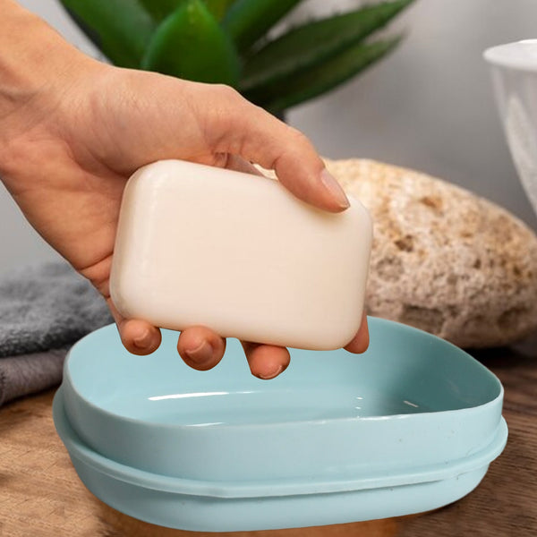17677 plastic soap box 1pc