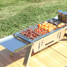 10057 ss foldable barbecue grill