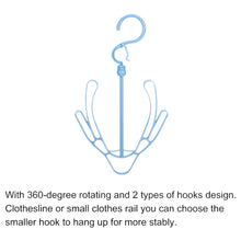 small rotatable shoe drying hanger