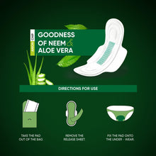 0982 aloevera sanitary pads 36pads