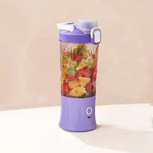 portable crusher juicer with multicolor light