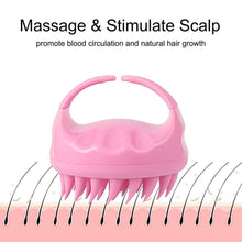 relieve stress scalp head massager comb