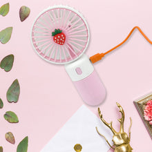 17721 portable small electric fan handheld rechargeable mini student handheld dormitory class personal fan