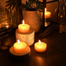 12958 yellow tealight candle 1pc