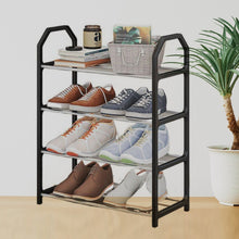 folding shoe rack 4 layer and space saving