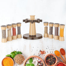 10176 360d spice jar rack 8pc set