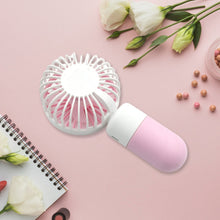 17721 portable small electric fan handheld rechargeable mini student handheld dormitory class personal fan
