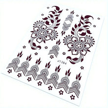13723 temporary tattoos 1 sheet j1384