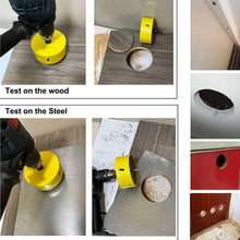 door lock installation hole saw kit