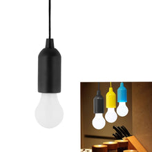led bulb pull cord light