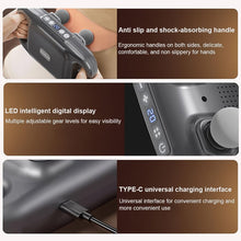 13628 handheld 4 head massage gun