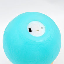 moon night lamp plastic stand blue