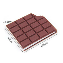 chocolate shaped pocket diary