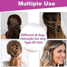 13695 metal hair clips 12pc set