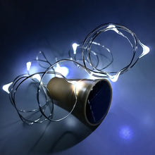 wine bottle cork string light multi led 2m copper wire