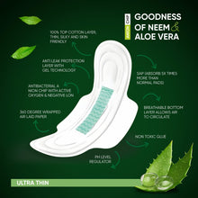 0982 aloevera sanitary pads 36pads