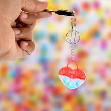 compact silicone keychain toys for kids