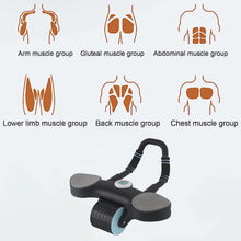 abdominal wheel roller set timer skipping rope