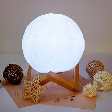 3d moon night lamp with stand