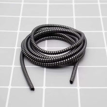 metallic finish cable spiral protector wire repair pet cord protector headphone saver cable wrap cover for mac charging cable