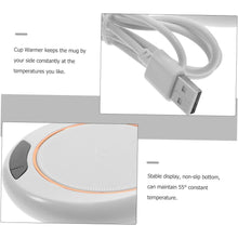 5576 usb warm coaster heated coffee mug portable office desk portable cup heater coffee mug warmer electric cup warmer 1 pc