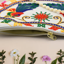 handcrafted cotton embroidered shoulder bag for girls