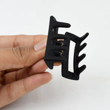 matt mini hair claw 2 pc mix colors