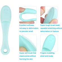 13533 sili finger face scrubber 1pc