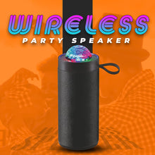 3d disco light bluetooth speaker portable speaker